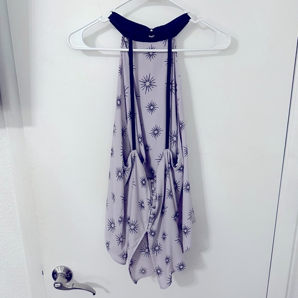 Free People High Neck Open Back Tank - Picture 2 of 10